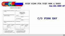 Co Form Eav Gồm Những Nước Nào