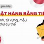 Hủy Hàng Trong Tiếng Anh