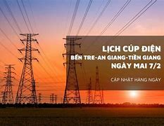 Lịch Cúp Điện Chợ Mới - An Giang Mới Nhật 7 Ngày