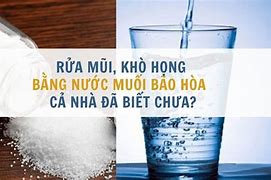 Nước Muối Bão Hòa