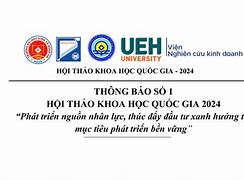 Thông Báo Hội Thảo Khoa Học 2025